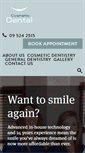 Mobile Screenshot of cosmeticdental.co.nz